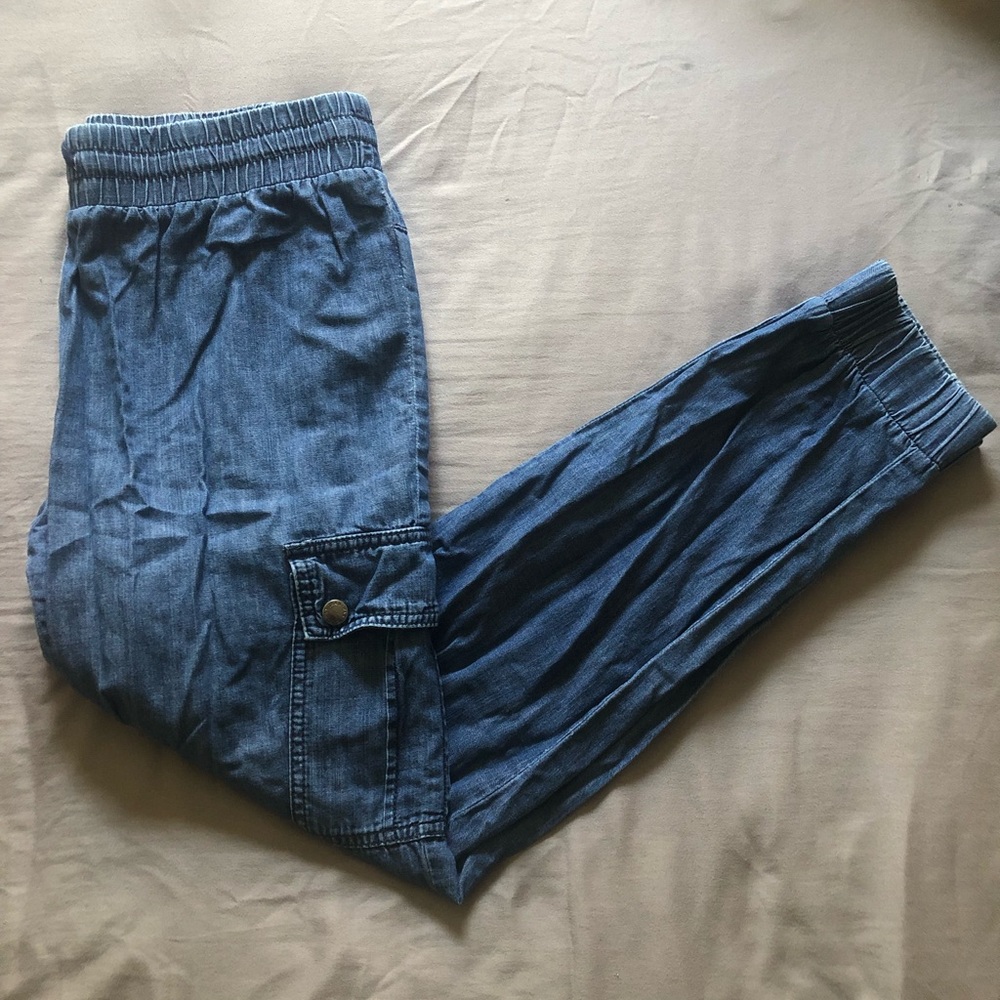 Jean joggers